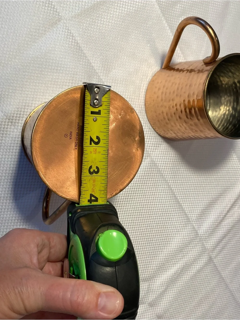 Threshold Hammered Copper-Color Moscow Mule Mugs (Set of 2)
